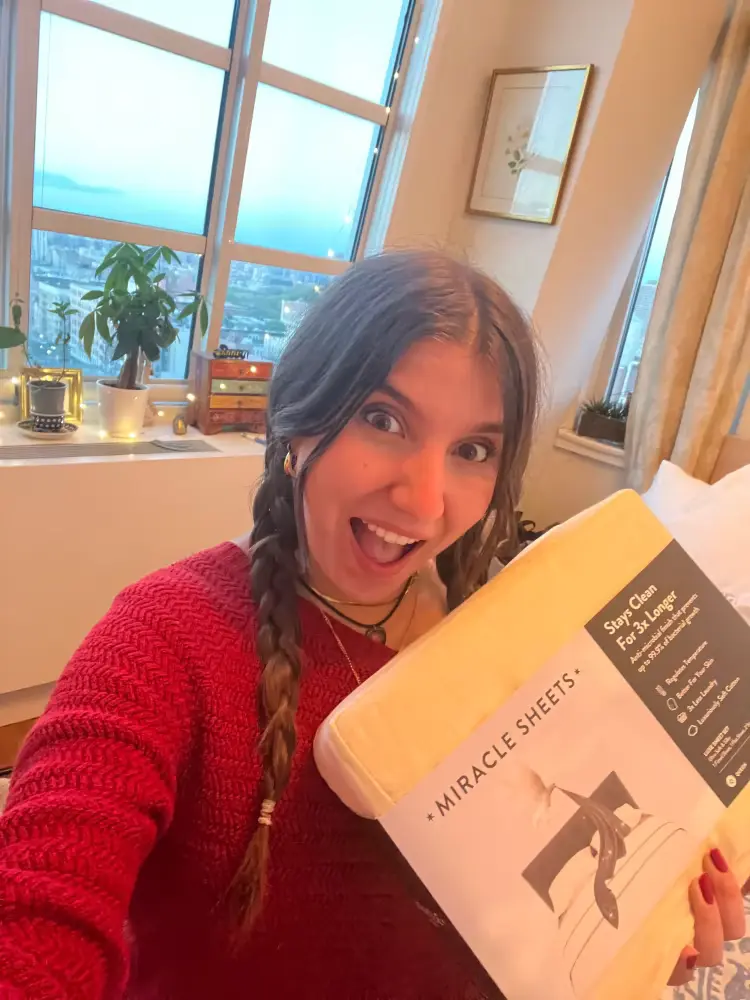 Miracle Sheets reviewer Sophia M.